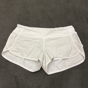 Women’s Athletic Short, Size 6, White